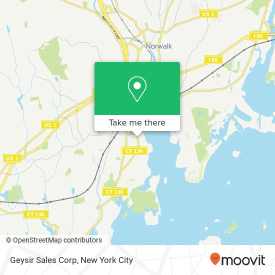 Geysir Sales Corp map