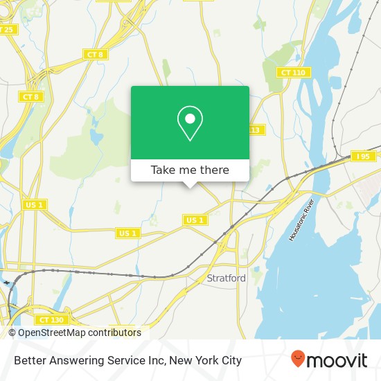 Mapa de Better Answering Service Inc