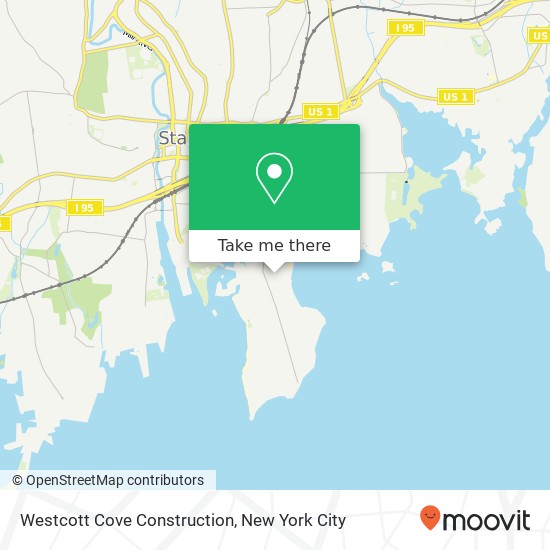 Mapa de Westcott Cove Construction