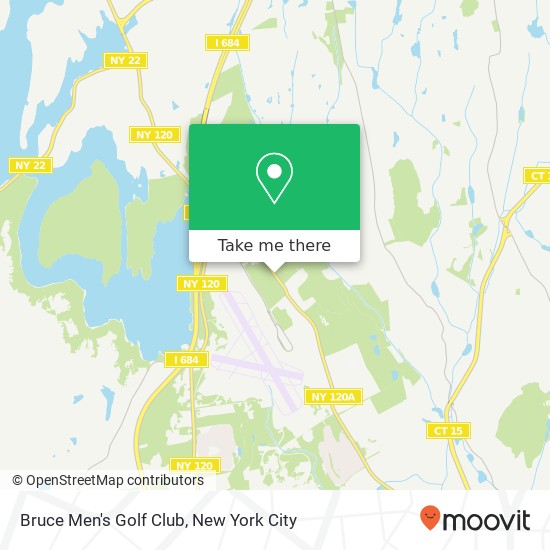Mapa de Bruce Men's Golf Club