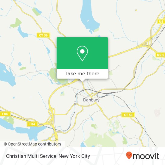 Christian Multi Service map