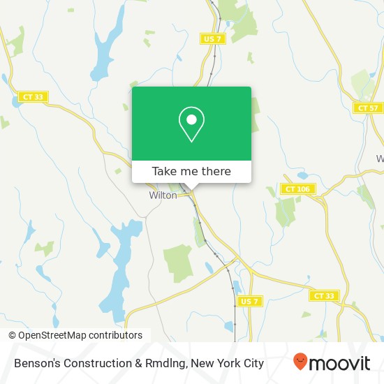 Mapa de Benson's Construction & Rmdlng