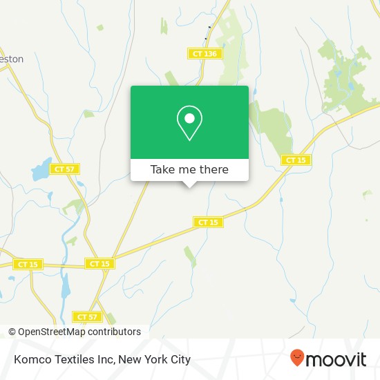 Komco Textiles Inc map