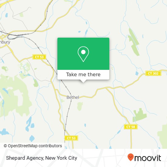 Shepard Agency map