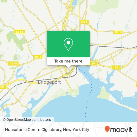 Housatonic Comm Clg Library map