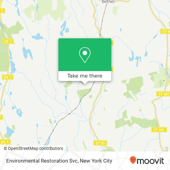 Environmental Restoration Svc map