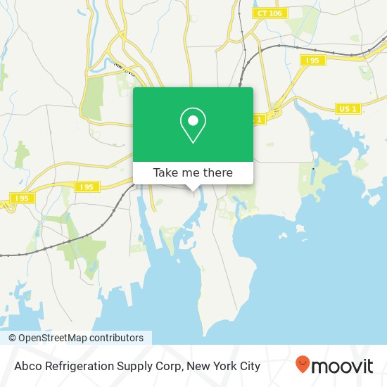 Abco Refrigeration Supply Corp map