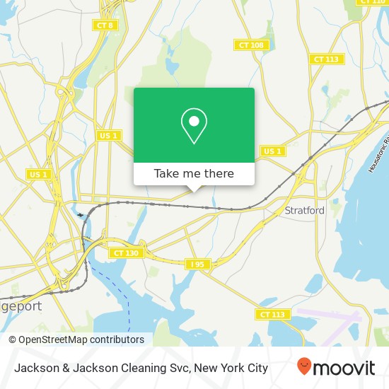 Jackson & Jackson Cleaning Svc map