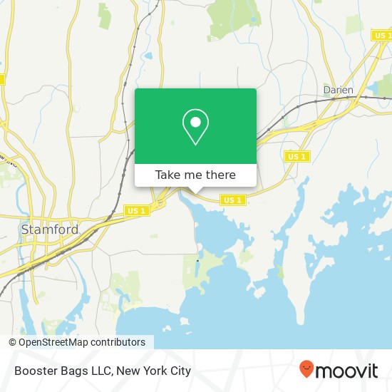 Booster Bags LLC map