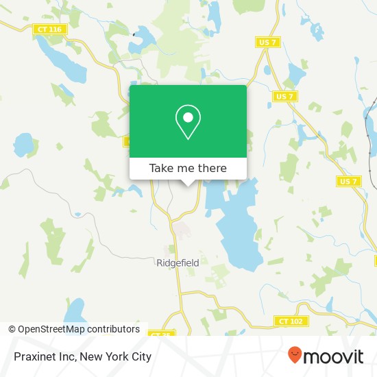 Praxinet Inc map