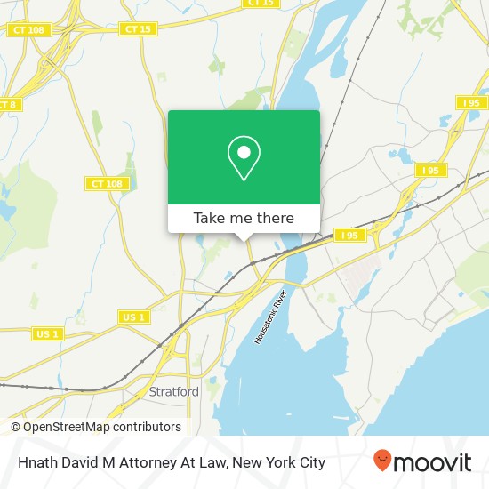 Hnath David M Attorney At Law map