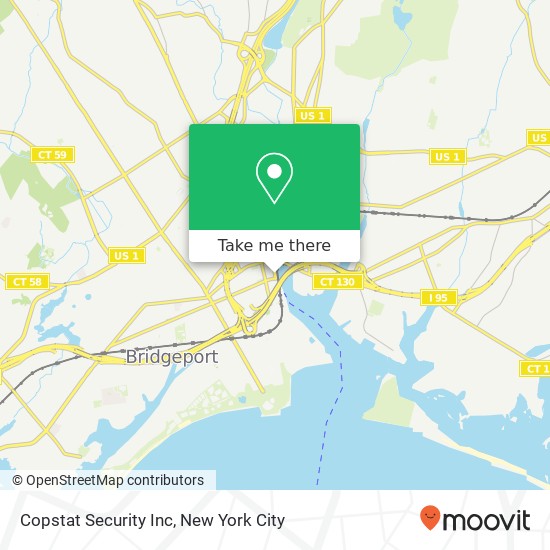 Copstat Security Inc map