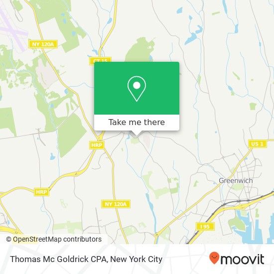 Mapa de Thomas Mc Goldrick CPA