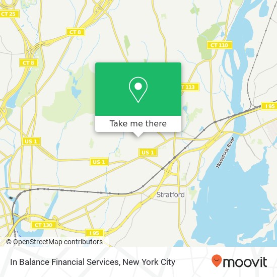 In Balance Financial Services map