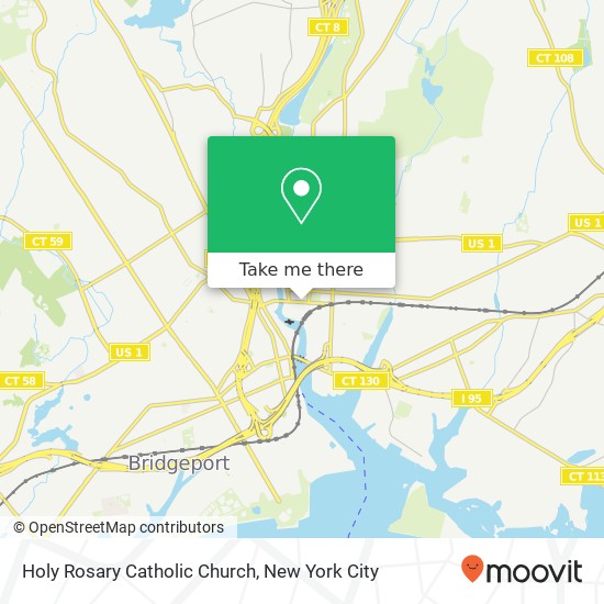 Holy Rosary Catholic Church map