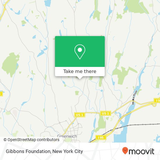 Mapa de Gibbons Foundation