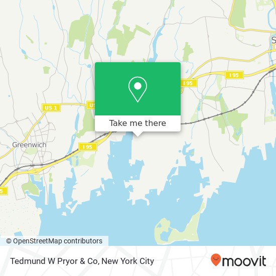 Tedmund W Pryor & Co map