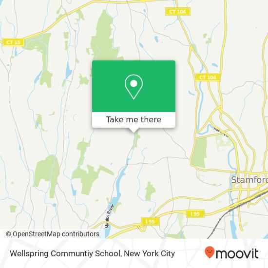 Wellspring Communtiy School map