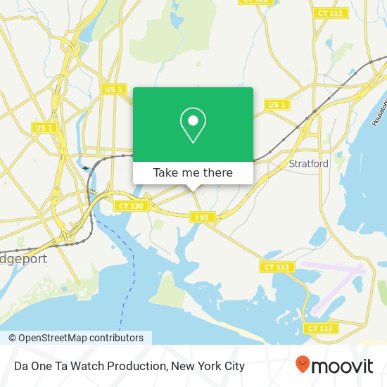 Mapa de Da One Ta Watch Production