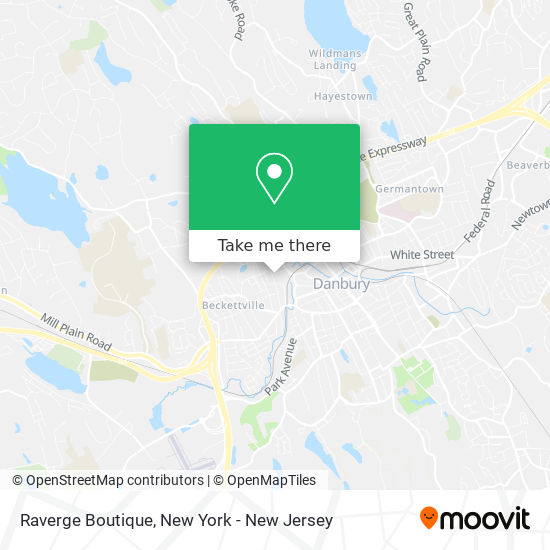 Raverge Boutique map