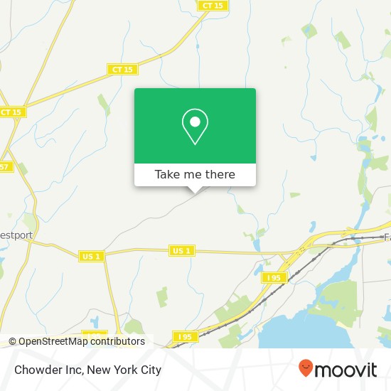 Chowder Inc map