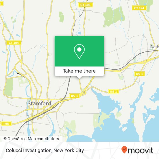 Colucci Investigation map