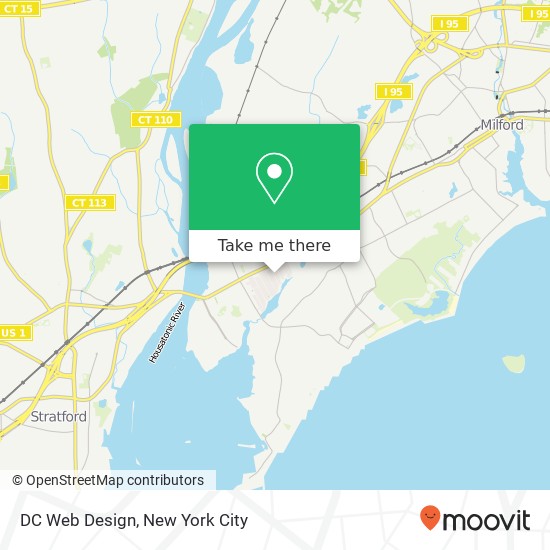 DC Web Design map