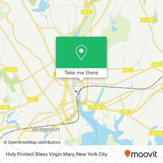 Mapa de Holy Protect Bless Virgin Mary