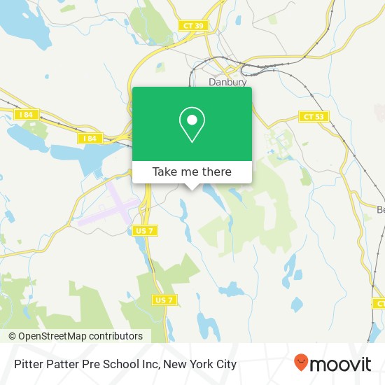 Pitter Patter Pre School Inc map