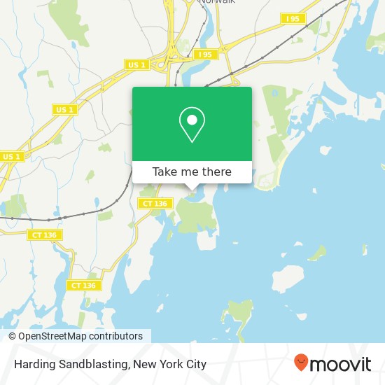 Mapa de Harding Sandblasting
