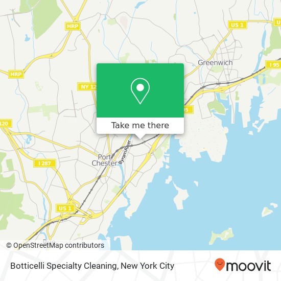 Mapa de Botticelli Specialty Cleaning