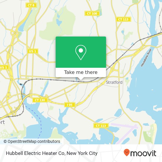 Mapa de Hubbell Electric Heater Co