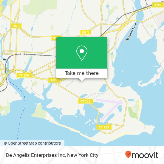 Mapa de De Angelis Enterprises Inc