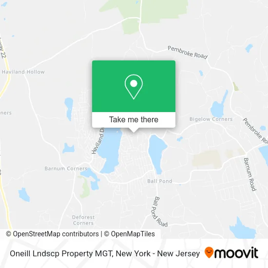 Oneill Lndscp Property MGT map