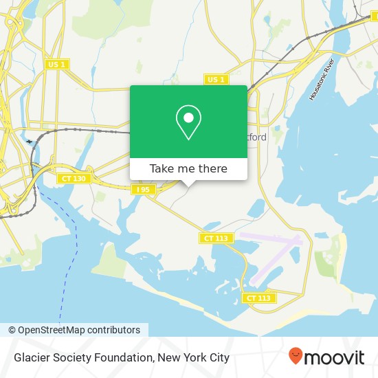 Glacier Society Foundation map