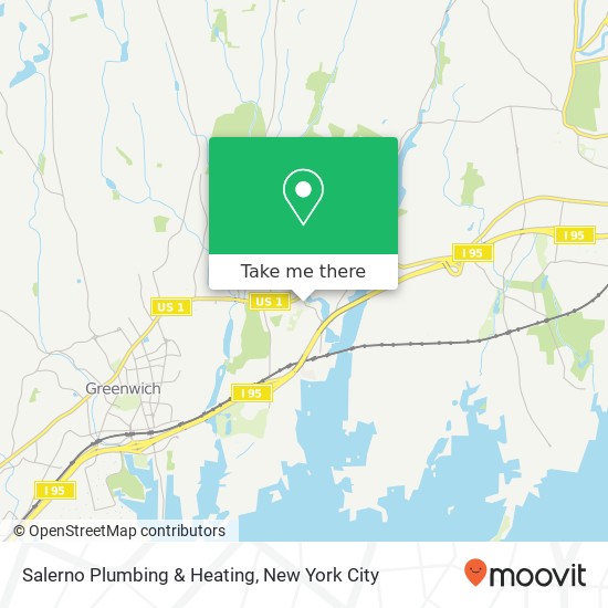 Mapa de Salerno Plumbing & Heating