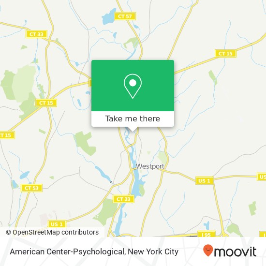 American Center-Psychological map