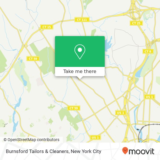 Mapa de Burnsford Tailors & Cleaners