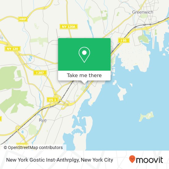 New York Gostic Inst-Anthrplgy map