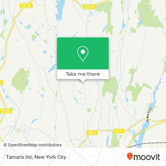 Tamarix Inc map