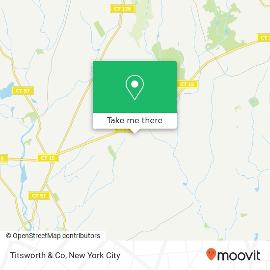 Mapa de Titsworth & Co