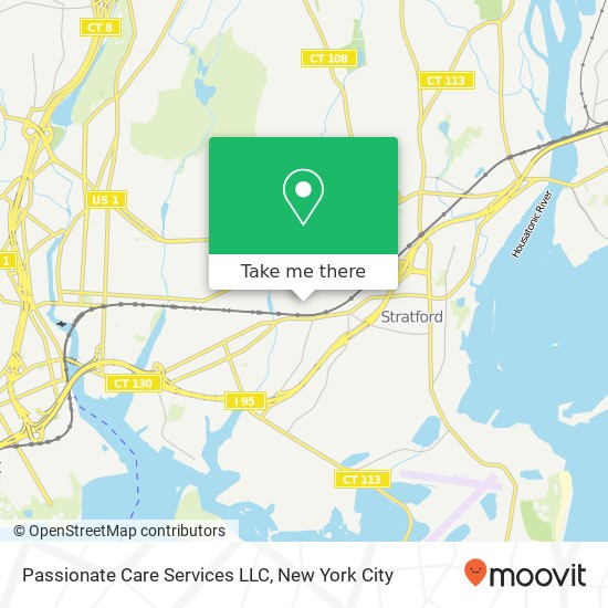 Mapa de Passionate Care Services LLC