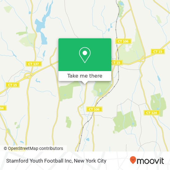 Mapa de Stamford Youth Football Inc