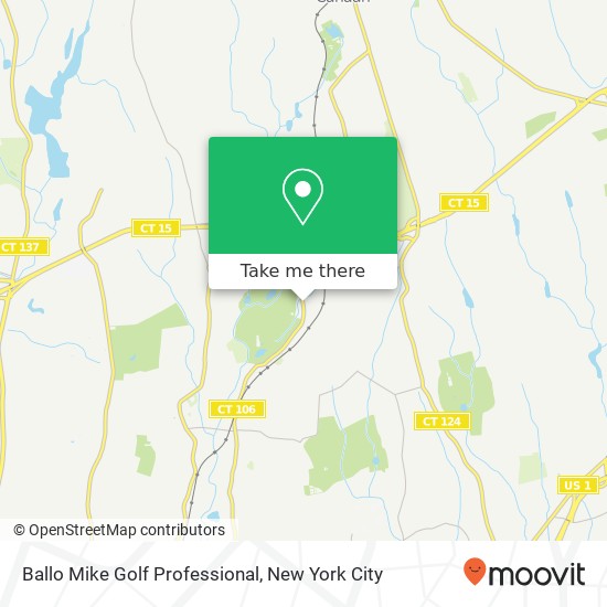 Mapa de Ballo Mike Golf Professional