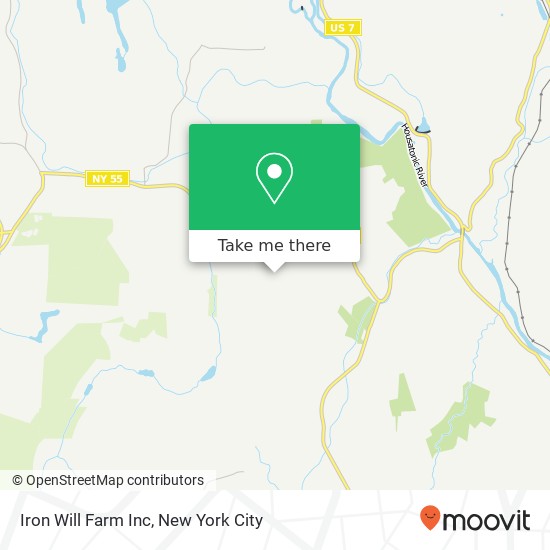 Iron Will Farm Inc map