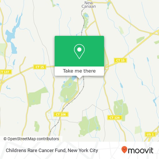 Childrens Rare Cancer Fund map