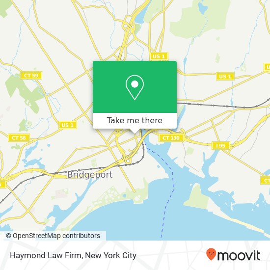 Haymond Law Firm map