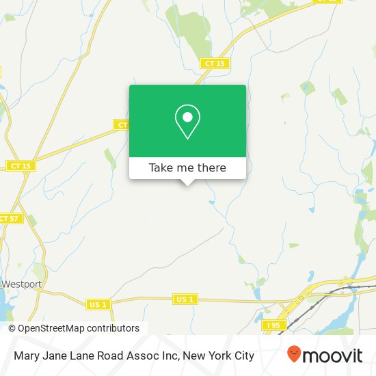 Mapa de Mary Jane Lane Road Assoc Inc