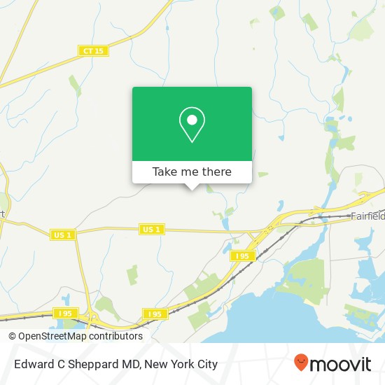 Edward C Sheppard MD map