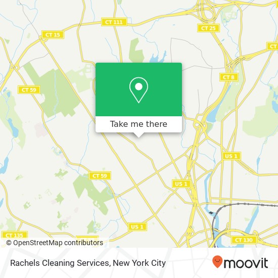 Rachels Cleaning Services map